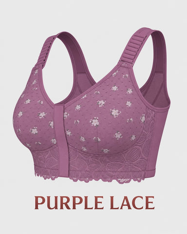 Custom-Lift & Soft Cotton Back Support Bra