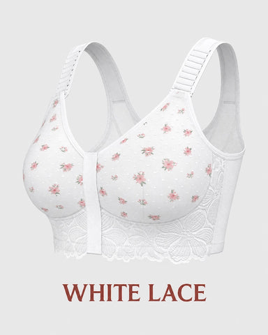 Custom-Lift & Soft Cotton Back Support Bra