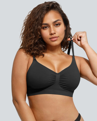 2-Pack Smooth Seamless Wireless Bra Bundle