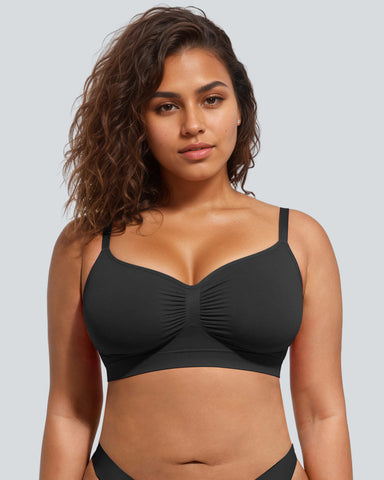 2-Pack Smooth Seamless Wireless Bra Bundle
