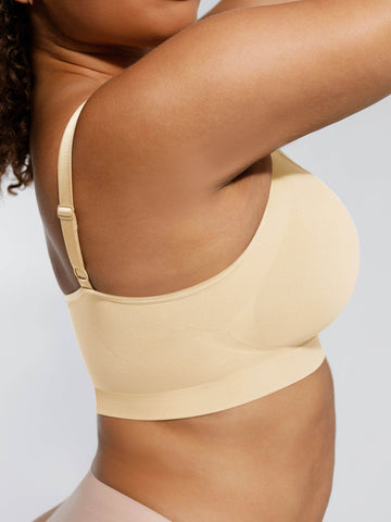 Seamless Wireless Wire-Free Shaping Bra