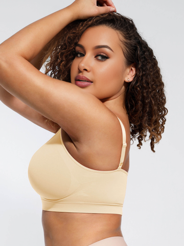 Seamless Wireless Wire-Free Shaping Bra