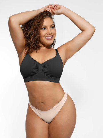 Seamless Wireless Wire-Free Shaping Bra