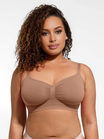 Seamless Wireless Wire-Free Shaping Bra
