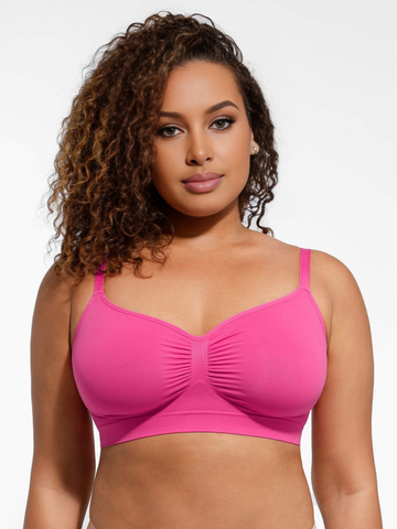 Seamless Wireless Wire-Free Shaping Bra