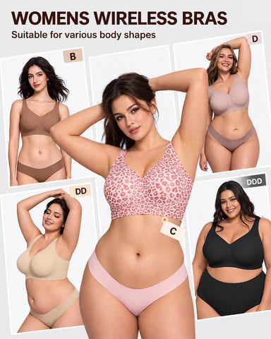 All-Day Comfort Wireless Full Coverage Smoothing Jelly Bra
