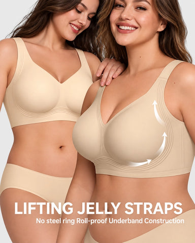 All-Day Comfort Wireless Full Coverage Smoothing Jelly Bra