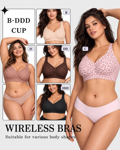 All-Day Comfort Wireless Full Coverage Smoothing Jelly Bra