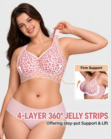 All-Day Comfort Wireless Full Coverage Smoothing Jelly Bra