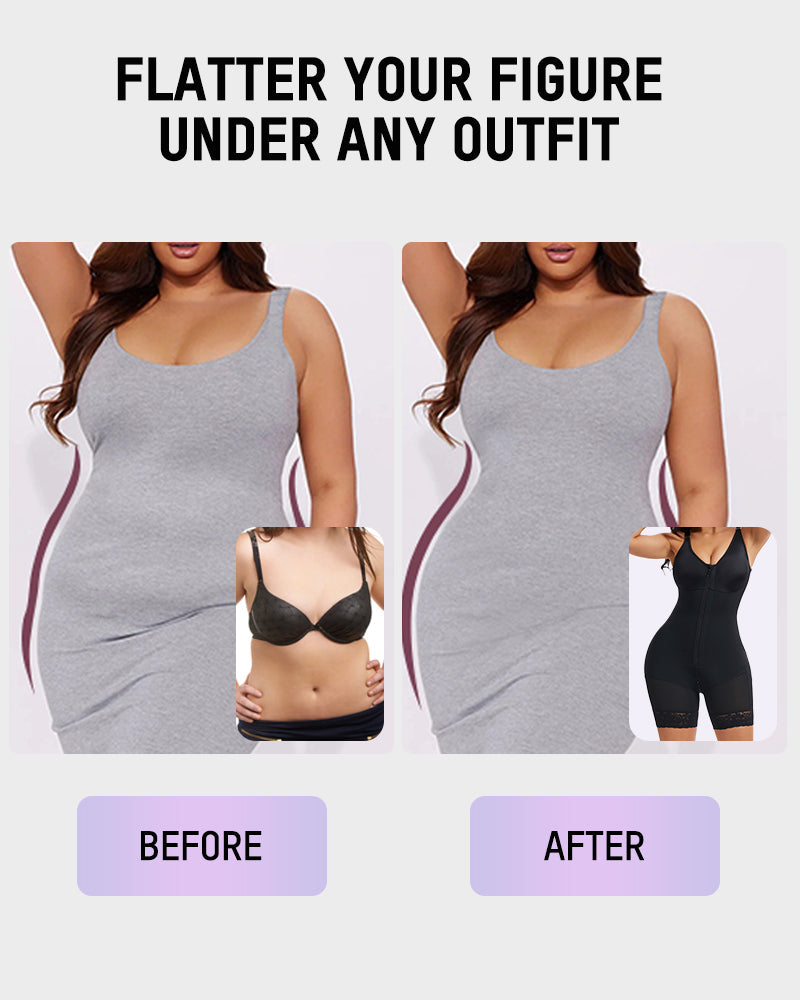 Butt Lifting & Tummy Control Zipper Shaper