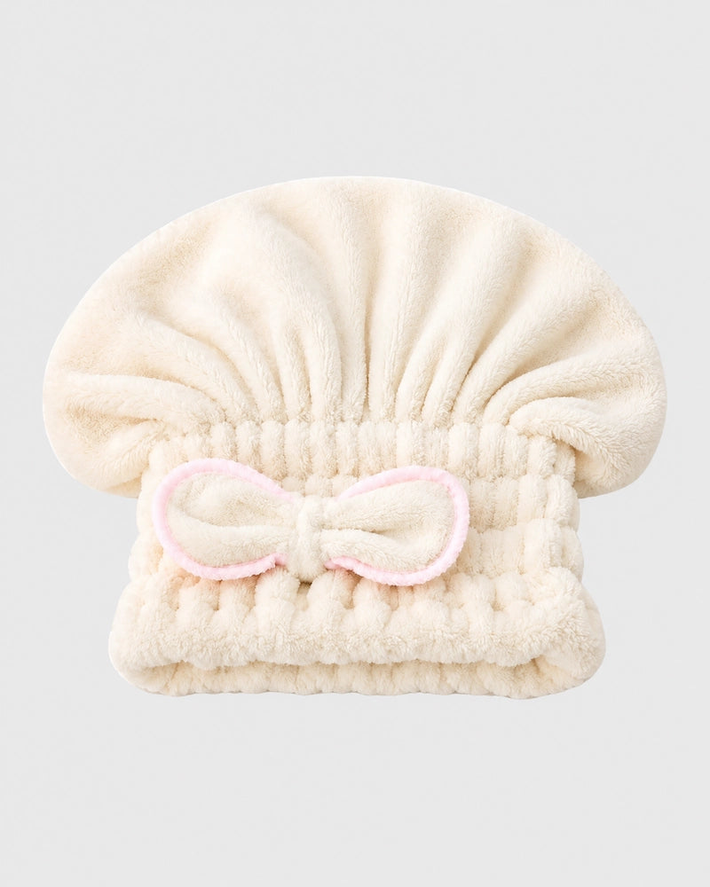 Fast Drying Hair Turban Microfiber Towel Cap