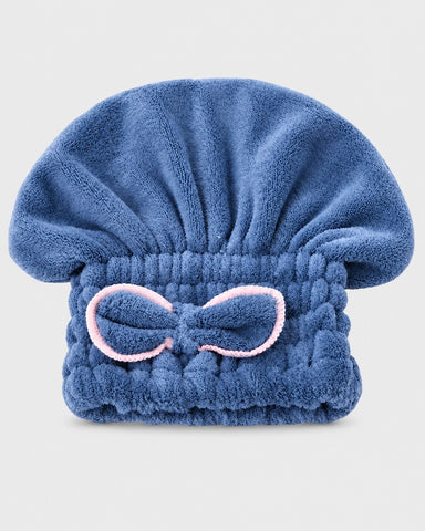 Fast Drying Hair Turban Microfiber Towel Cap