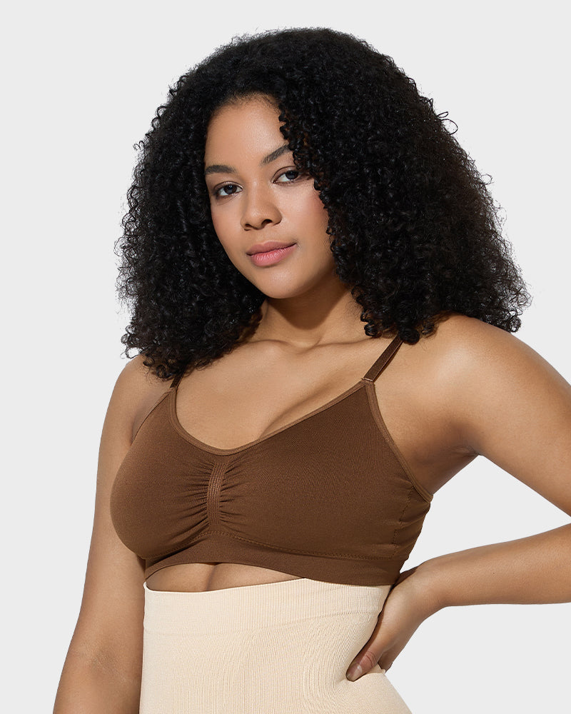 Women's Full Coverage Non-Padded Wireless Sculpt Bra