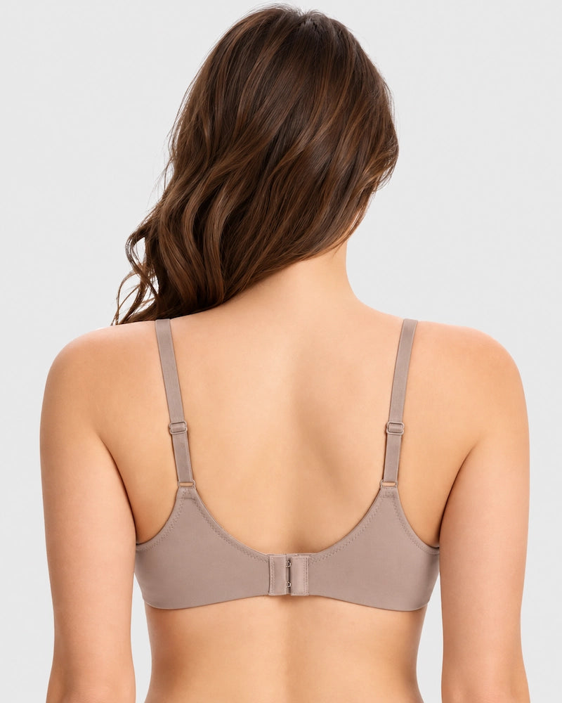 Lightly Lined Wireless Plunge T-Shirt Bra (3 Pcs)