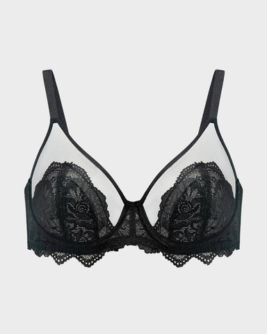 Full Coverage Lace Minimizer Bra