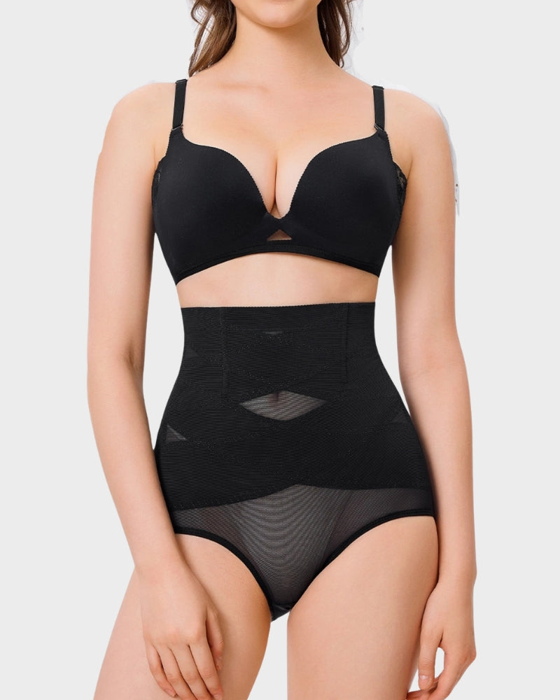 High-Waisted Tummy Control Shaping Briefs