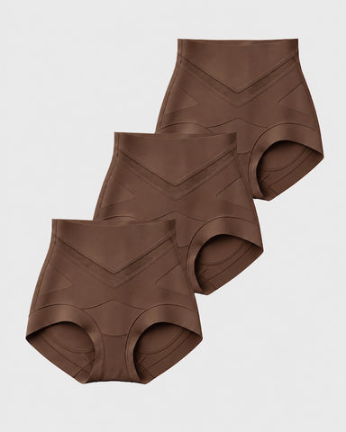 3-Pack V-Shaped Tummy-Control Sculpting Briefs