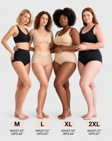 3-Pack V-Shaped Tummy-Control Sculpting Briefs