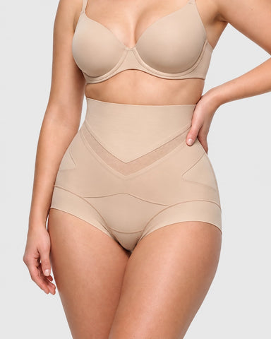 3-Pack V-Shaped Tummy-Control Sculpting Briefs