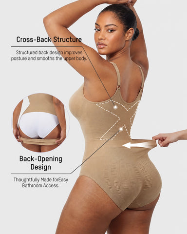 Easyslide™ Deep V Camisole Bodysuit Shapewear