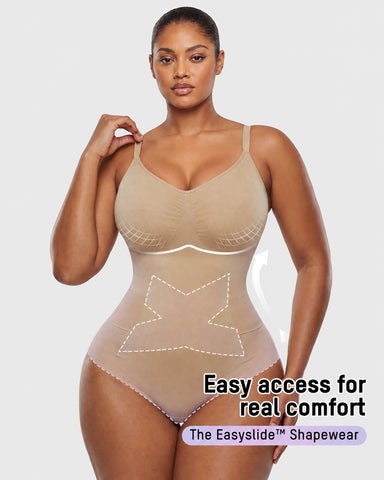 Easyslide™ Deep V Camisole Bodysuit Shapewear
