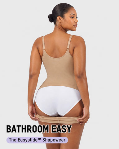 Easyslide™ Deep V Camisole Bodysuit Shapewear