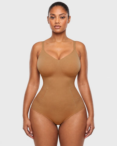 Easyslide™ Deep V Camisole Bodysuit Shapewear