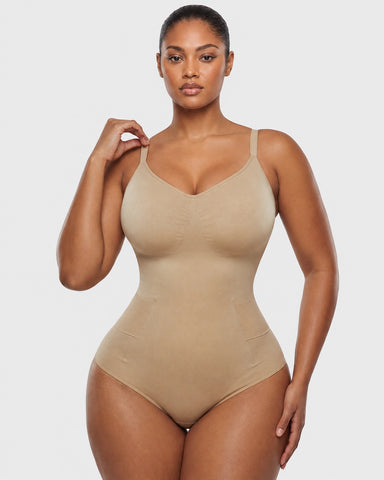 Easyslide™ Deep V Camisole Bodysuit Shapewear
