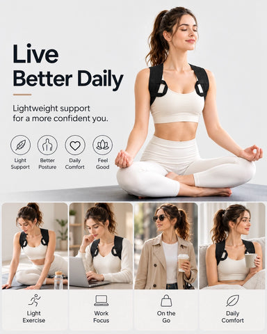 Elastic Posture Support Straps for Men & Women