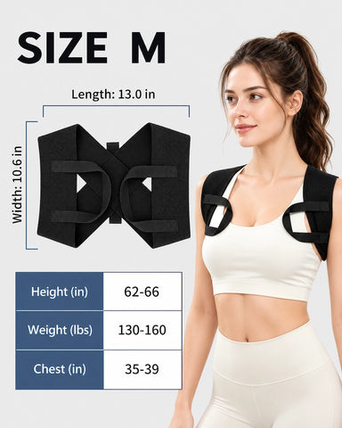 Elastic Posture Support Straps for Men & Women