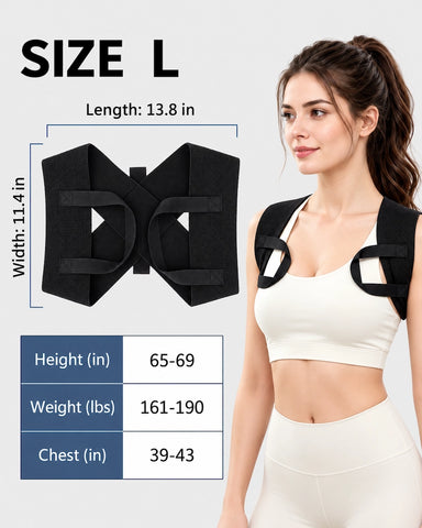 Elastic Posture Support Straps for Men & Women