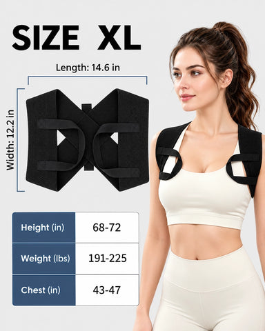 Elastic Posture Support Straps for Men & Women