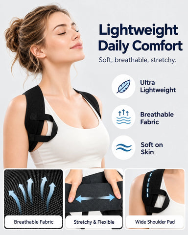Elastic Posture Support Straps for Men & Women
