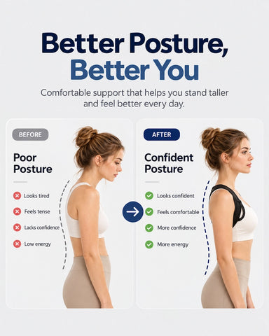 Elastic Posture Support Straps for Men & Women