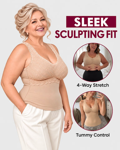 Stay-Warm Bra-Free Thermal Tank Top