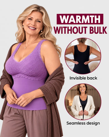 Stay-Warm Bra-Free Thermal Tank Top