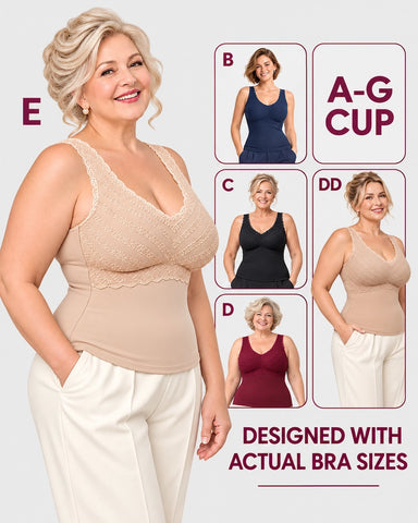Stay-Warm Bra-Free Thermal Tank Top