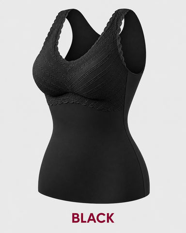 Stay-Warm Bra-Free Thermal Tank Top