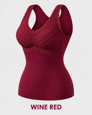 Stay-Warm Bra-Free Thermal Tank Top