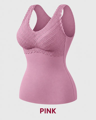 Stay-Warm Bra-Free Thermal Tank Top
