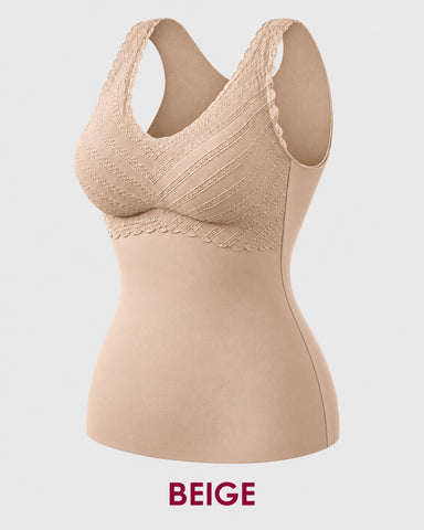 Stay-Warm Bra-Free Thermal Tank Top