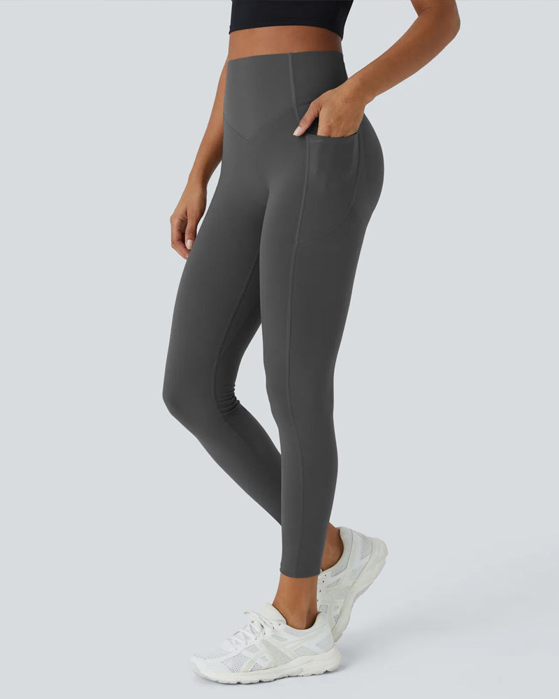 Butt Lifting Tummy Control Pocket Leggings