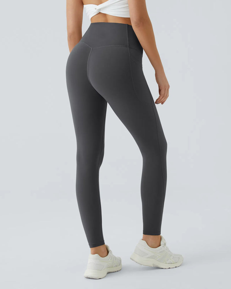 Butt Lifting Tummy Control Pocket Leggings