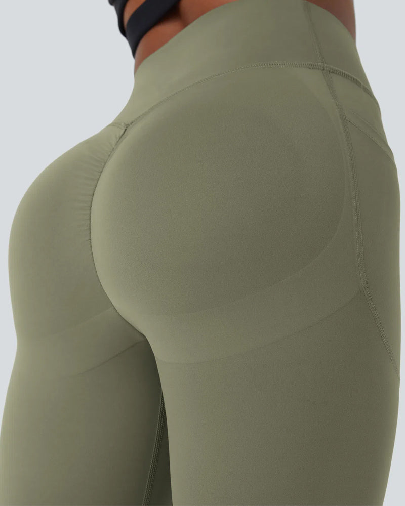 Butt Lifting Tummy Control Pocket Leggings