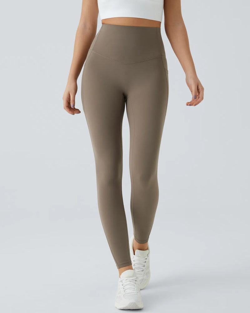 Butt Lifting Tummy Control Pocket Leggings