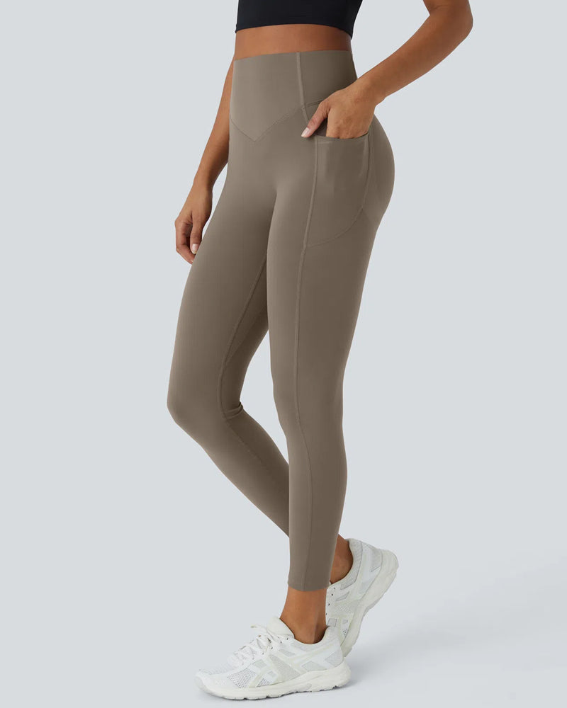 Butt Lifting Tummy Control Pocket Leggings
