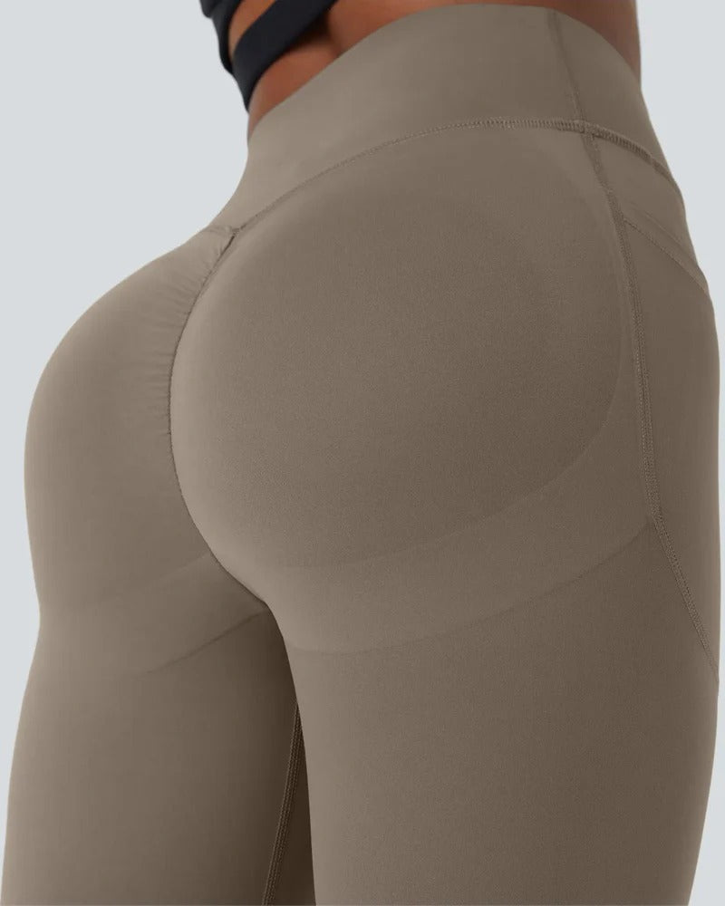 Butt Lifting Tummy Control Pocket Leggings