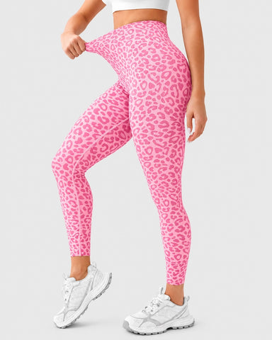 High-Waist Seamless Scrunch Butt-Lifting Shorts & Leggings