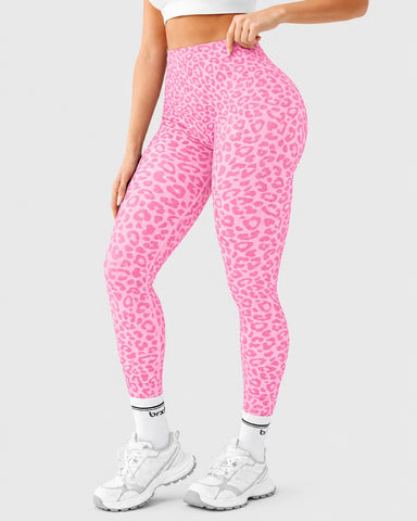 High-Waist Seamless Scrunch Butt-Lifting Shorts & Leggings