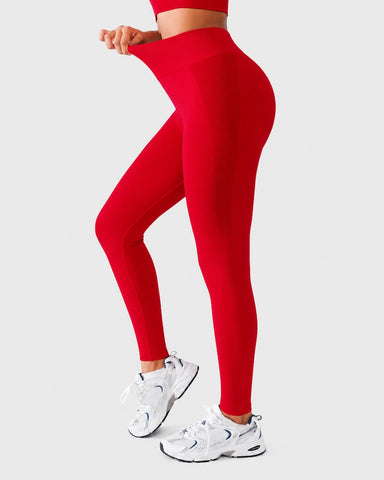 High-Waist Seamless Scrunch Butt-Lifting Shorts & Leggings